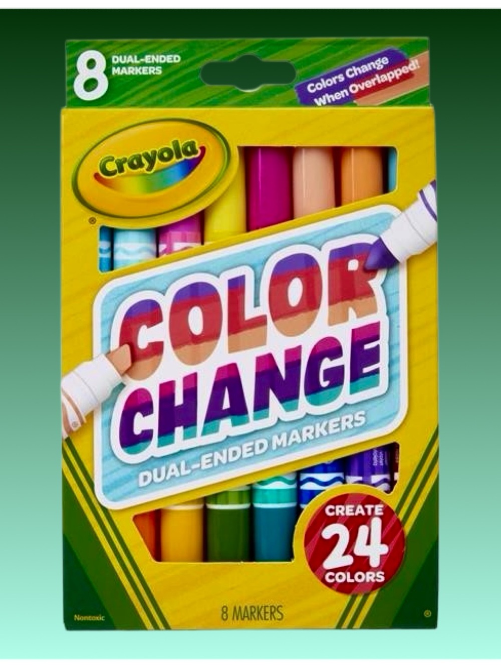 Crayola Color Change Dual-Ended Markers - Multicolor